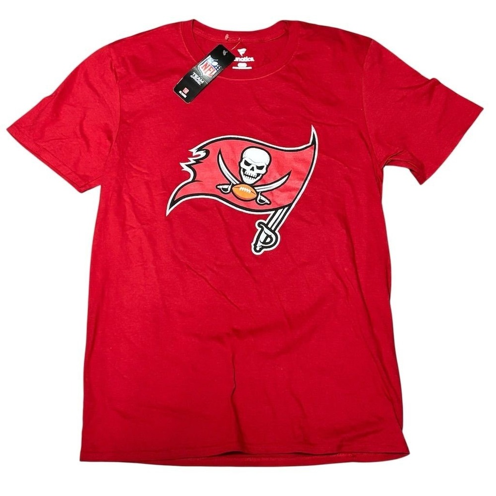 Tampa Bay Buccaneers Tom Brady #12 Men's Red Graphic T-Shirt Fanatics M